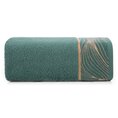 LIMITED COLLECTION ręcznik  SALVIA z miękkiej bawełny z welwetową bordiurą z motywem botanicznym ŚWIEŻOŚĆ SZAŁWII - 50 x 90 cm - miętowy 3