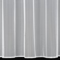 Firana SYLVIA z gładkiej błyszczącej tkaniny - 135 x 270 cm - biały 3